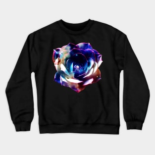 Galaxy Bright Flower Crewneck Sweatshirt